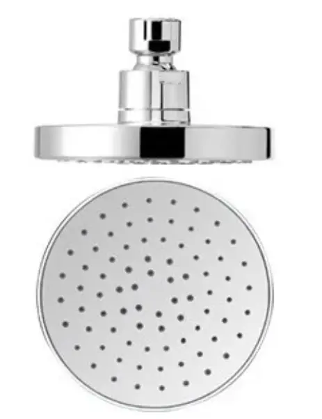 Lluvia ABS anticalcárea Cromo 12 Cm.