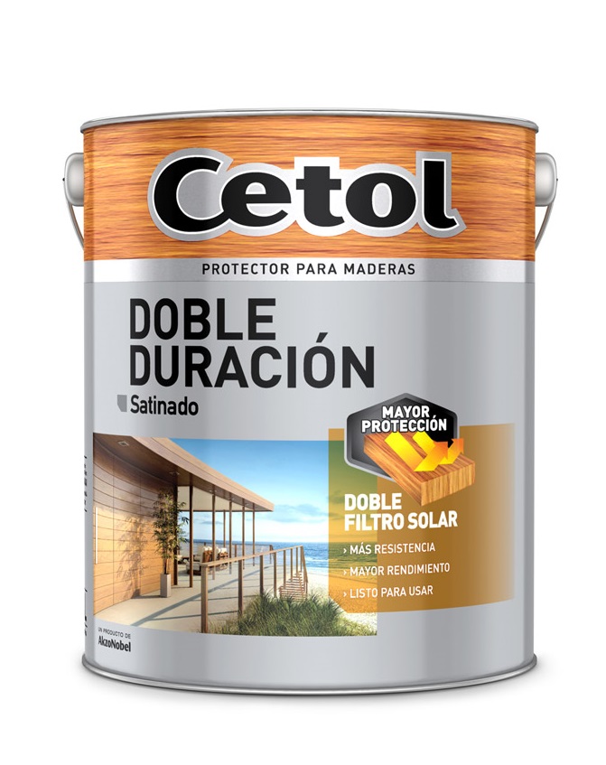 Cetol Doble Dur Satinado Roble Claro     X4L