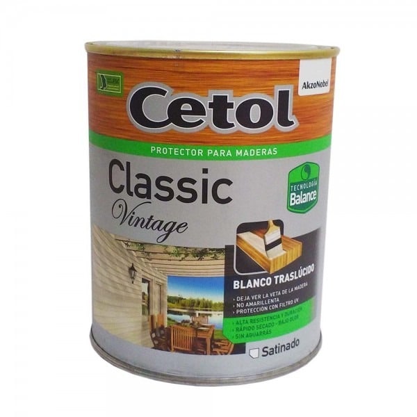Cetol Classic Vintage Satin Blanco X 4lt