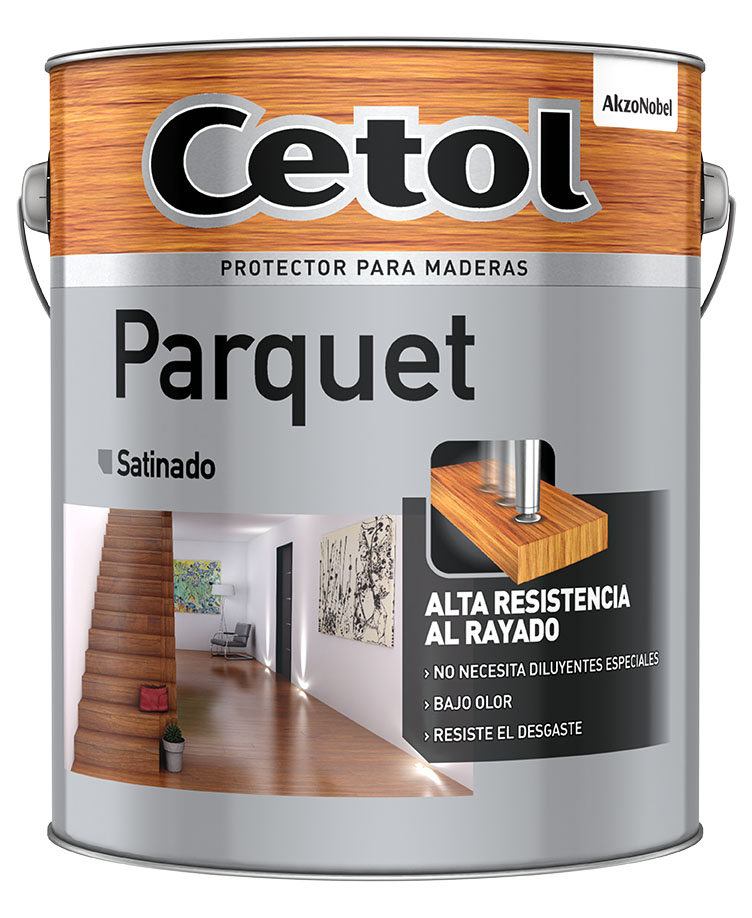 Cetol Parquet Recub. Solvente Satinado X 4L