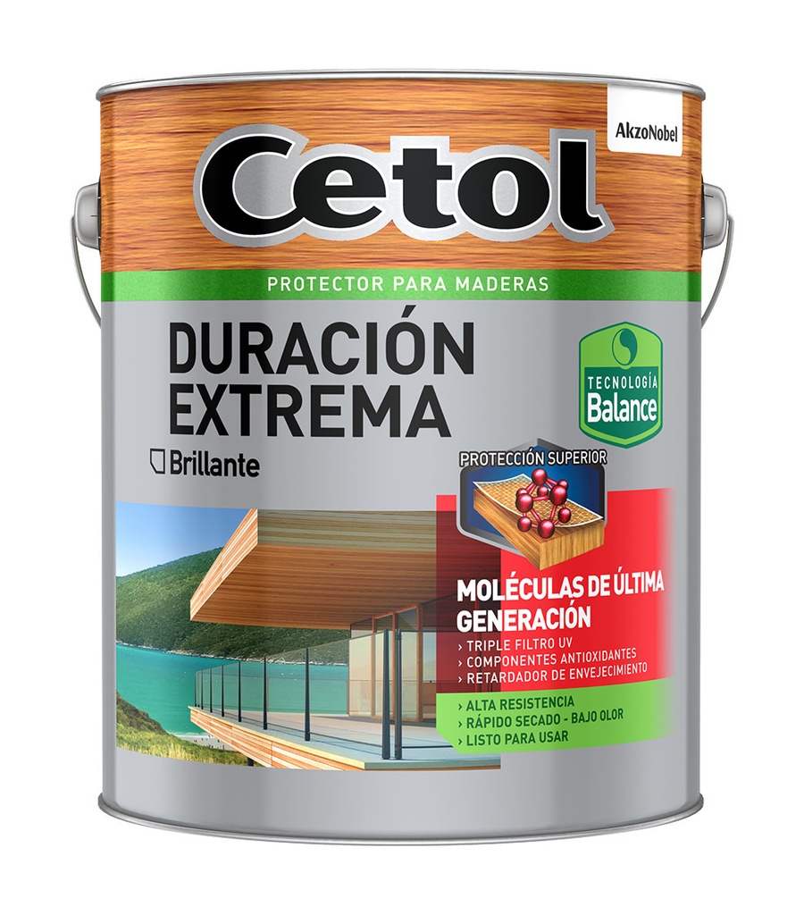Cetol Duracion Extrema Brillante Caoba X 4L