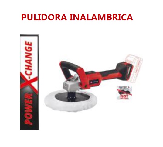 Pulidora Inalambrica CE-CP 18/180 Li E Solo