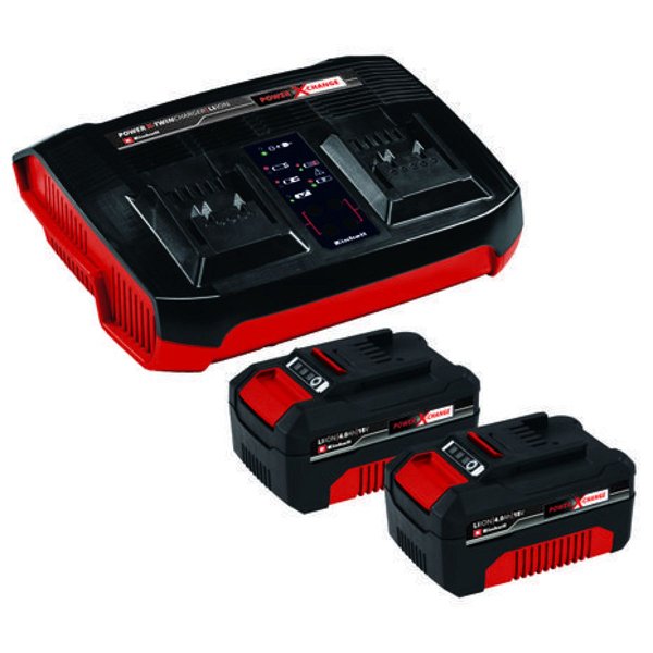 Cargador Doble 2 X 4hm 2x 4,0Ah & Twincharger Kit