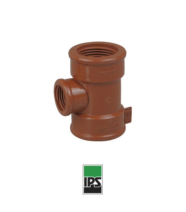 Tee Red 3/4X1/2X3/4 IPS