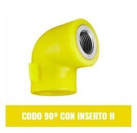 Codo 90° 25 X3/4" H P/Gas Vantec+