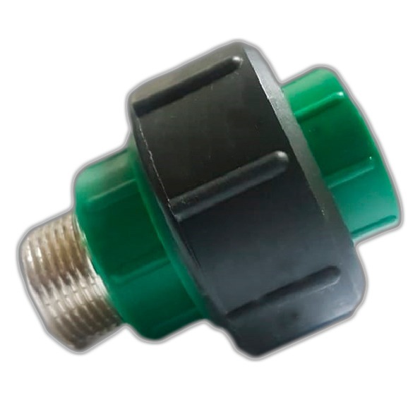 Union Doble De 20mm C/Inserto De 1/2 M