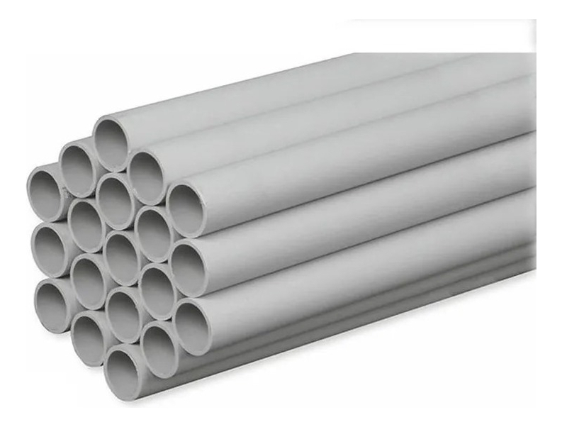 Caño PVC 050 Agrofort PN6 X6mts J/Pegar