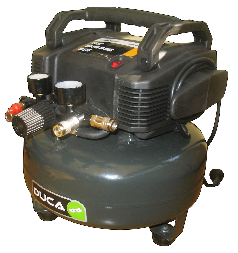 Compresor Duca Pro 1.5HP X 16L 220C Carter Seco 150Lb **