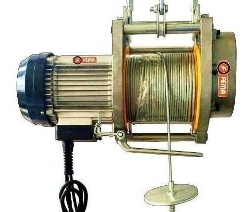 Aparejo Elect 250kg 60mt Alzada 1300w