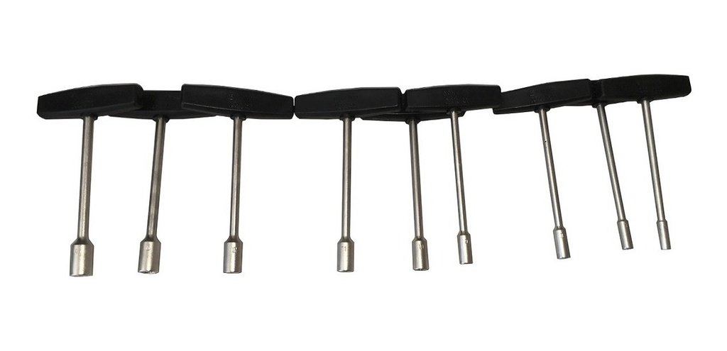 Llave T Rucci En Mm 9pzs -6a14mm-