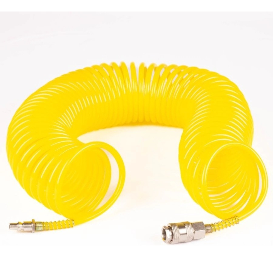 Caño Espiralado 1/4" X 5 Mts C/Acople Rapido