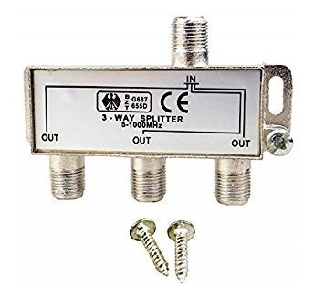 Divisor De Señal 4v Baja Perdida C/F56 R GOLD