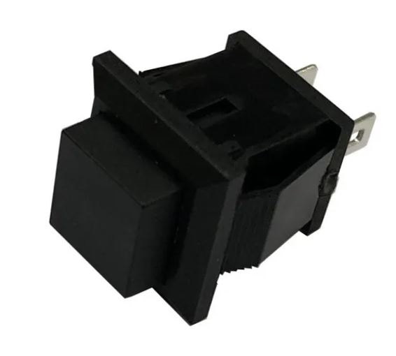 Interruptor Cuadrado Negro