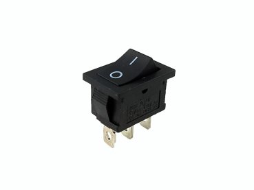 Llave Tecla Doble Interrup. Negra