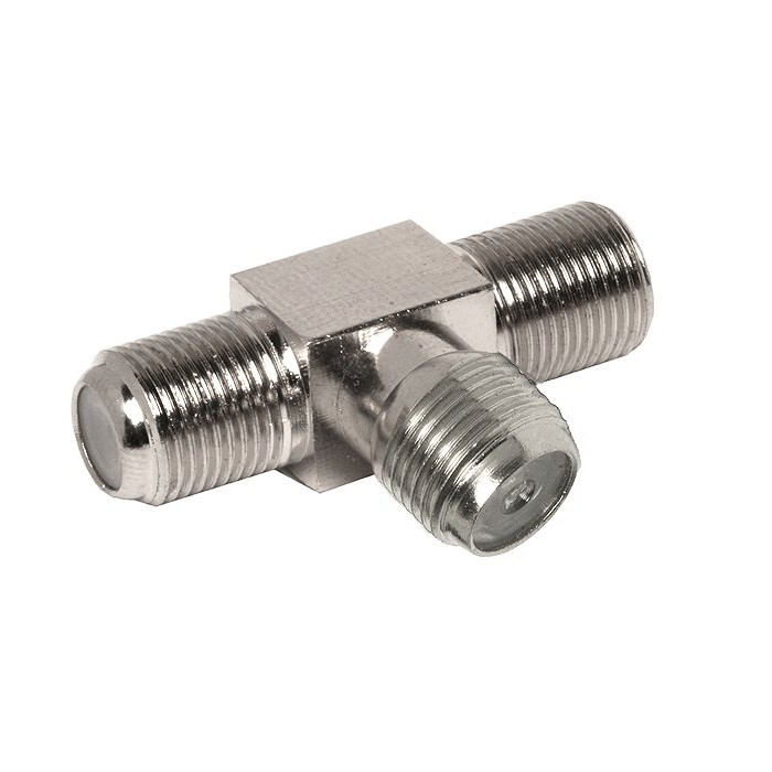 Adaptador Triple Hembra "F"