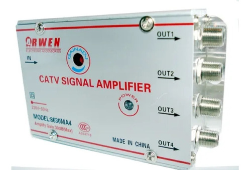 Amplificador De Señal De30DB 4 Salidas