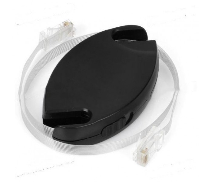 Cable Retractil 2Mts Negro