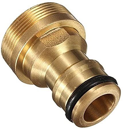 Conector F59 Dorado A Rosca (C/U)