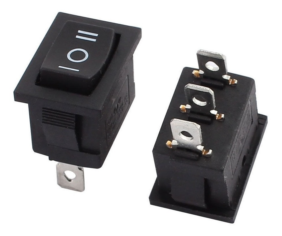 Tecla Pulsadora 250V 3A2P Neg