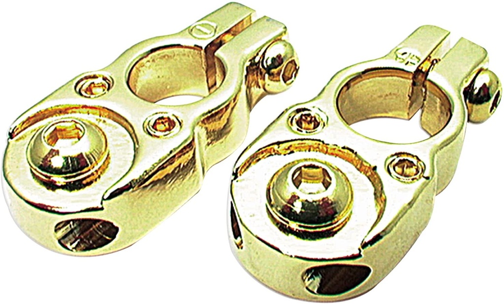 Terminal P/Bateria 24 K Gold