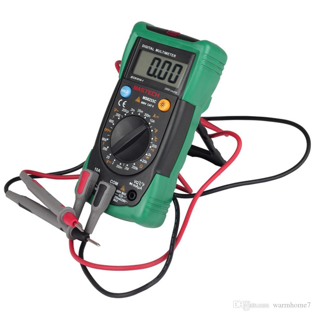 Tester Digital 3 Dig Data Hold/Resist/Diodo/Transt