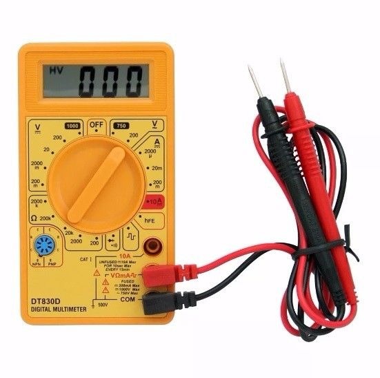 Tester Digital 31/2 Digits  Lcd
