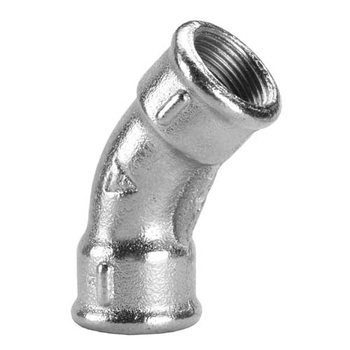 Codo HH 45º 1" Galvanizado