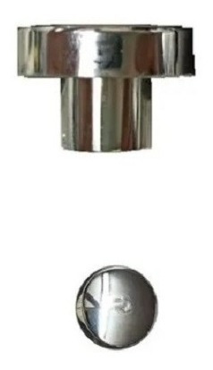 Boquilla Cromo P/Boton Larga