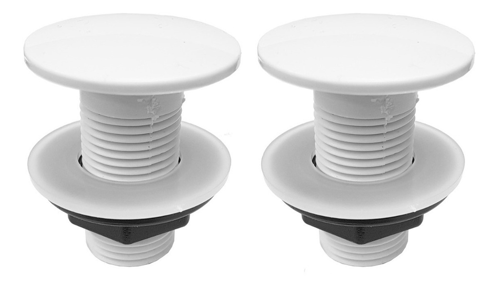 Cubre Agujero Ceramico Blanco