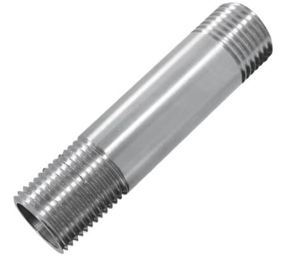 Niple P/Radiador 1/2 X 8Cmcromado