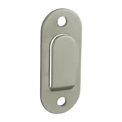 Soporte P/Varilla Visillo Plastico Blanco