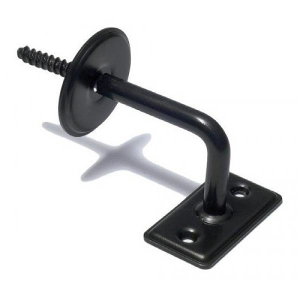 Soporte Pasamano Plano Sp2 Negro
