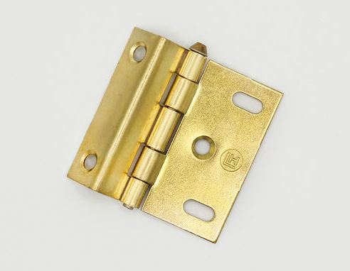 Bisagra Con Pestaña Reversible No.4 Hierro Bronceado