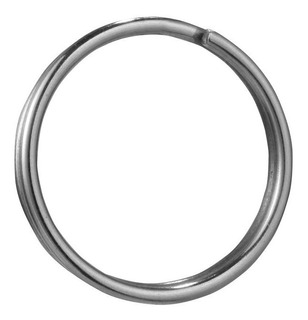 Argollas Llavero Ho.Niq. 22Mm.