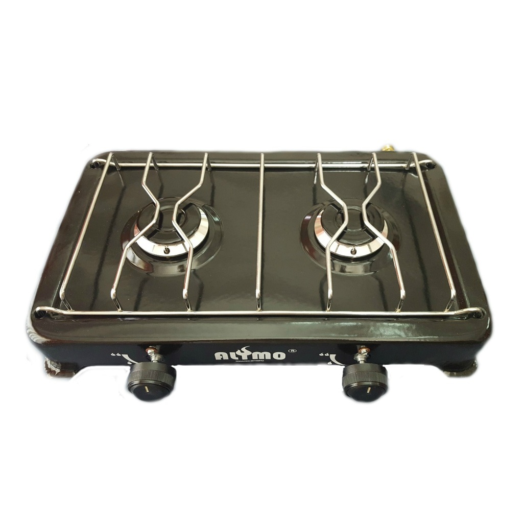 Anafe Alymo 2 Hornallas Marron Gas Envasado