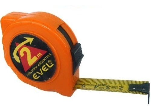 Cinta Metrica Evel Art.102 Fleje 13Mm. De 2 Mts.