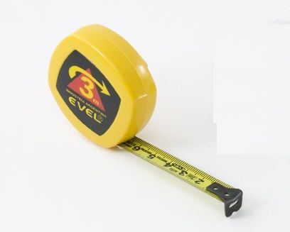 Cinta Metrica Evel Art.103 Fleje 13Mm. De 3 Mts.