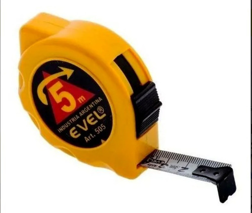 Cinta Metrica Evel Art.505 Fleje 16Mm. De 5 Mts.