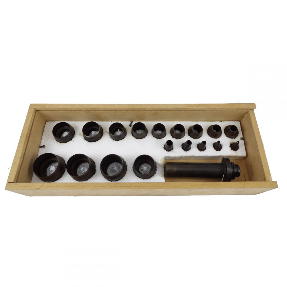 Juego 18 Sacabocados No.4 "Fargo" 3 A 38Mm