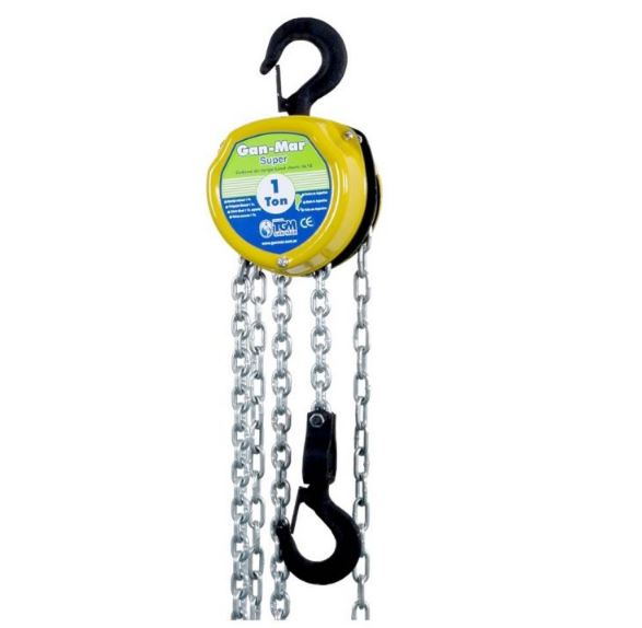 Aparejo Manual Super   500 Kg Gan-Mar