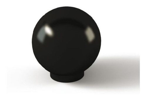 Tirador A133 Redondo Sp Negro 25Mm.