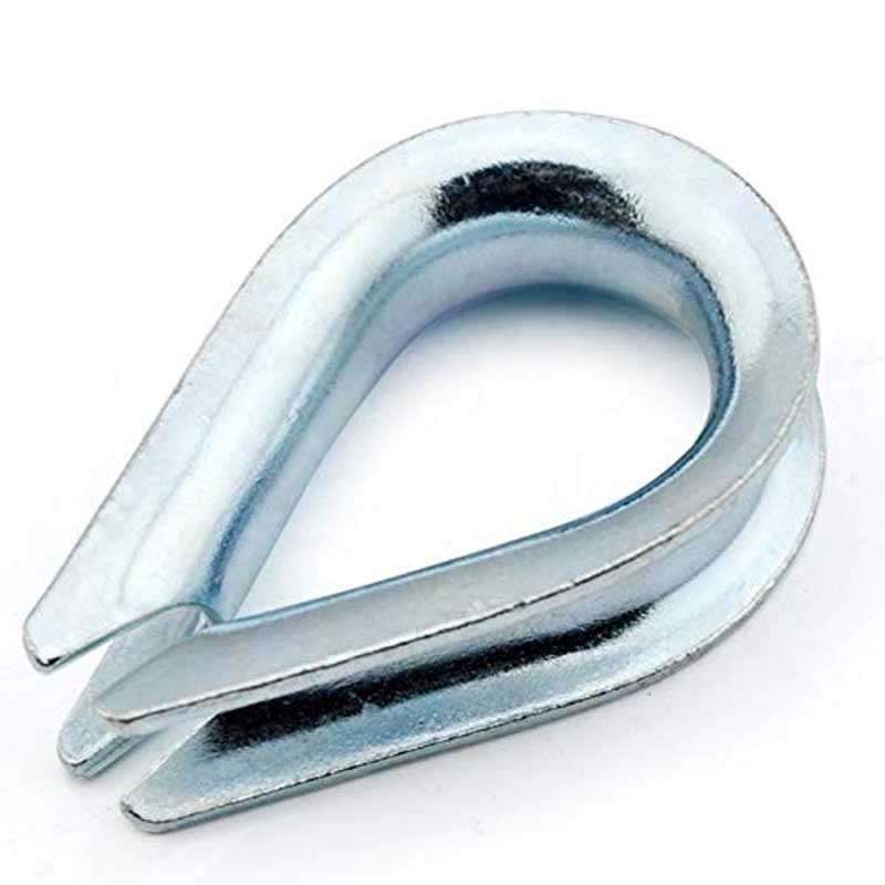 Guardacabo De Chapa Galvanizado 3/8"