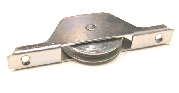 Rueda De Acero A-32C Ø32Mm Canaleta Cuadrada