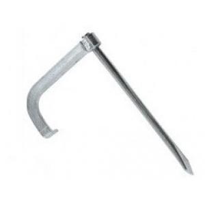 Clavo Regla P/Albañil  Pulido 23Cm.