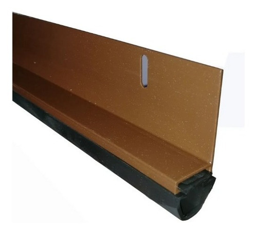 Zocalo Fijo Aluminio Marron 80Cm.