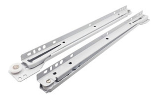 Corredera Metalica P/Cajon Blanca 50Cm.