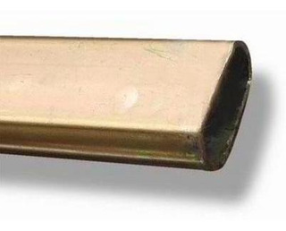 Barral Oval Zincado Azul X Mt