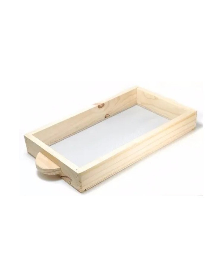 Zaranda Pino Con Tela Mosquitero 50X35X5 Alto