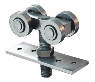 Carro 4 Ruedas Art.164 Acero Ø25Mm