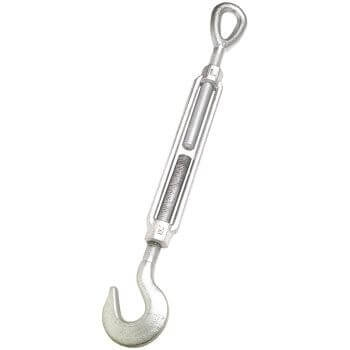 Tensor Caja Abierta Ojo Y Gancho 3/8"